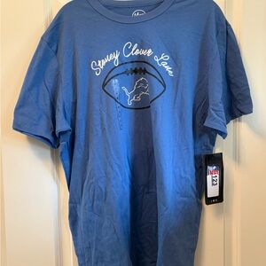 NWT Stoney Clover Lane ‘47 brand Detroit Lions tshirt
